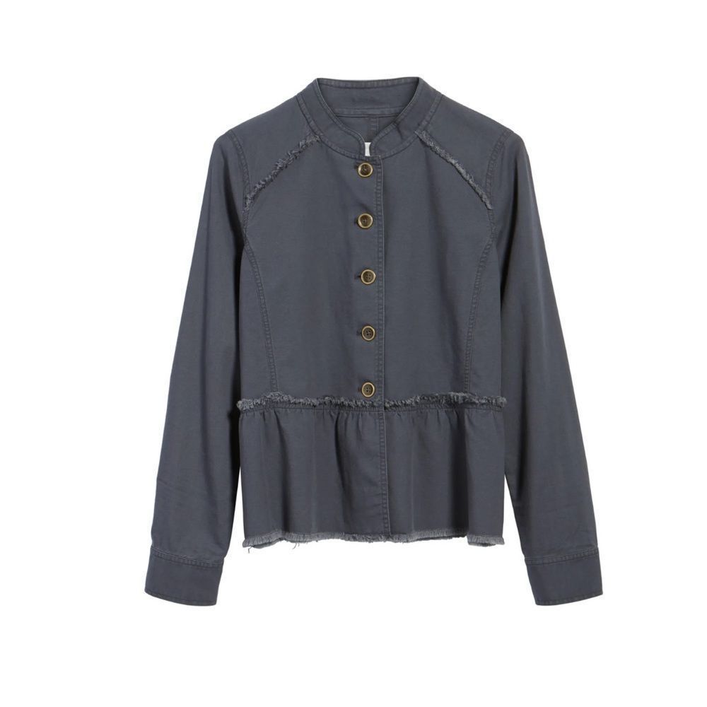 Caslon Twill Peplum Jacket - Picture 5 of 13